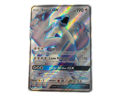 CARTE POKEMON LUGIA GX 207/214