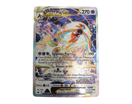 Carte Pokémon - Deoxys STAR...