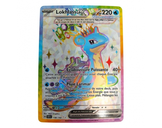 Carte Pokémon - Lokhlass EX...