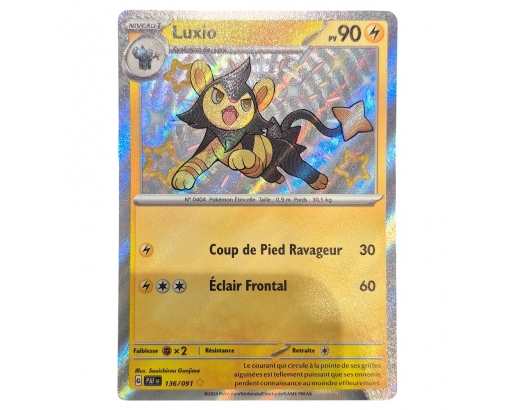 Carte Pokémon Luxio Shiny...