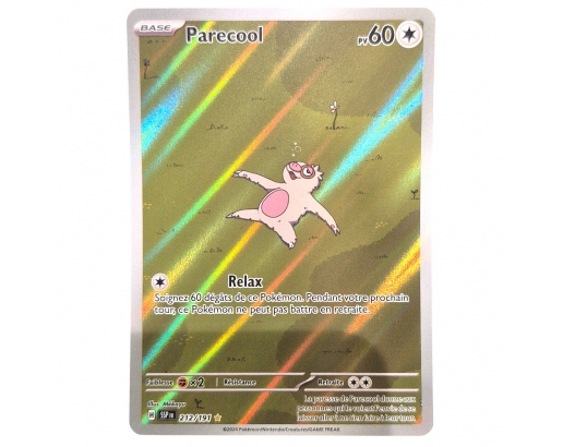 Carte Pokémon Parecool AR...