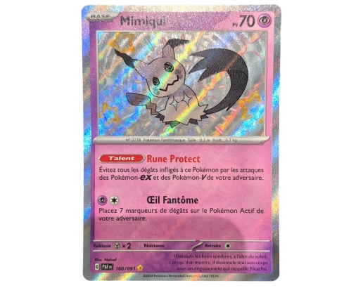 Carte Pokémon Mimiqui...