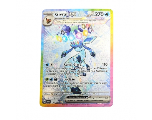 CARTE POKEMON GIVRALI EX...