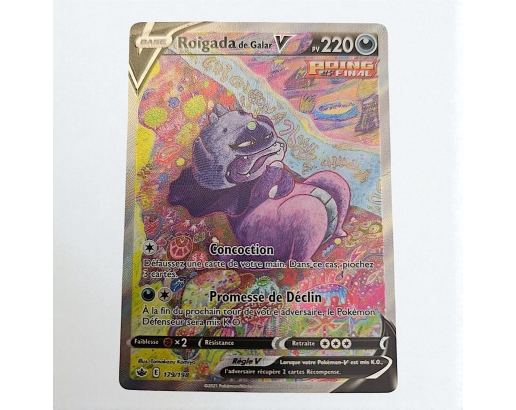 CARTE POKEMON ROIGADA DE...