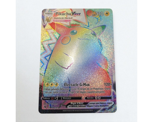 CARTE POKEMON PIKACHU VMAX...
